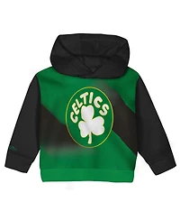 Mitchell & Ness Toddler Kelly Green/Black Boston Celtics Big Face Oversized Pullover Hoodie and Pants Set