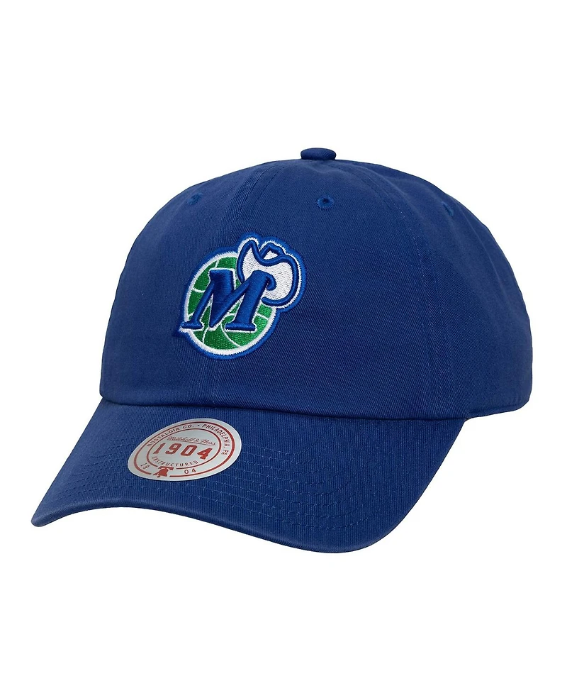 Mitchell & Ness Men's Navy Dallas Mavericks Hardwood Classics 1904 Adjustable Hat