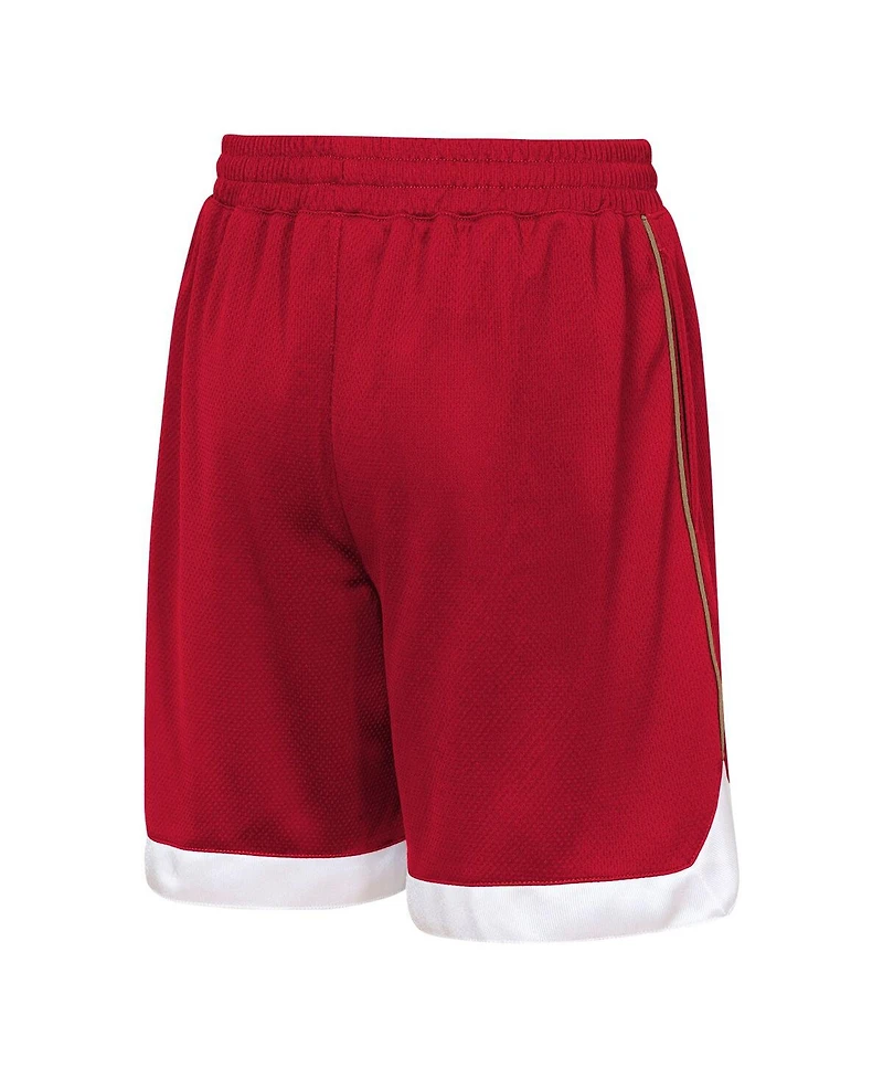 Outerstuff Big Boys and Girls Scarlet San Francisco 49ers All Star Mesh Shorts