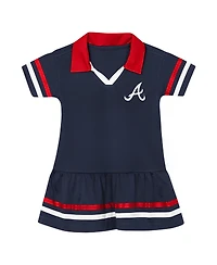 Outerstuff Toddler Navy Atlanta Braves Star Player Dress