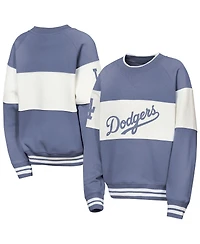 Outerstuff Big Boys and Girls Blue Los Angeles Dodgers Ultimate Pastels On Base Sweatshirt