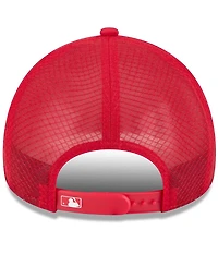 New Era Men's Red Cincinnati Reds 2026 Batting Practice Alternate Apex 9FORTY Adjustable Hat