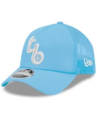 New Era Men's Light Blue Tampa Bay Rays 2026 Batting Practice Alternate Apex 9FORTY Adjustable Hat