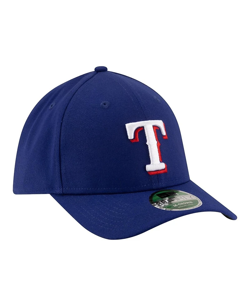 New Era Men's Royal Texas Rangers Player Replica 39THIRTY M-Crown Flex Hat