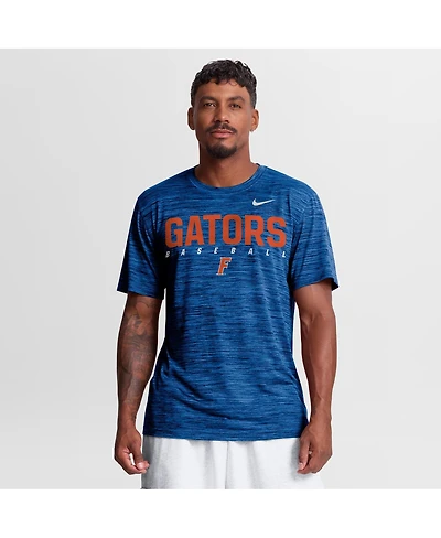 Nike Men's Royal Florida Gators Dugout Velocity Dri-fit T-Shirt