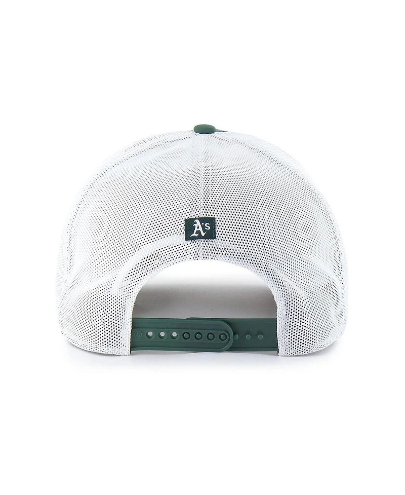 '47 Brand Men's Dark Green Athletics Brrr Downburst Mesh Hitch Adjustable Hat