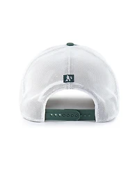 '47 Brand Men's Dark Green Athletics Brrr Downburst Mesh Hitch Adjustable Hat