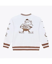 Mitchell & Ness Men's White Cleveland Browns Arctic Fleece Sweatshirt