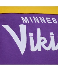 Mitchell & Ness Men's Purple Minnesota Vikings Head Coach Hoodie