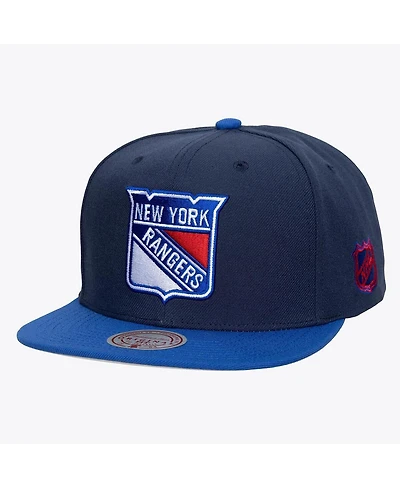 Mitchell & Ness Men's Navy New York Rangers Legendary Home Snapback Hat