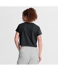 Nike Women's Black New York Yankees Mod Cropped T-Shirt