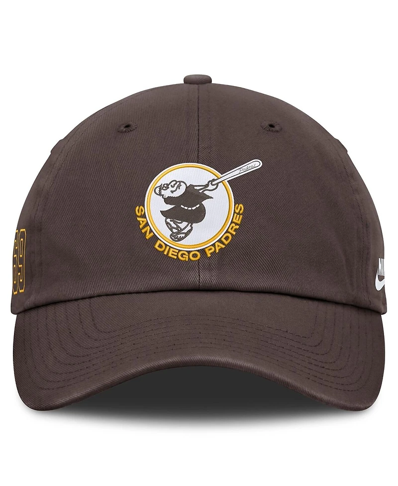 Nike Men's Brown San Diego Padres Cooperstown Club Adjustable Hat