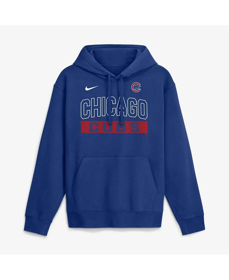 Nike Men's Royal Chicago Cubs Primetime Club Hoodie