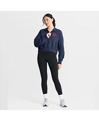 Nike Women's Navy Detroit Tigers Primetime Phoenix Fleece Half-Zip Sweatshirt