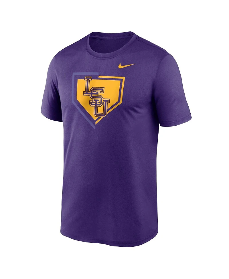 Nike Men's Purple Lsu Tigers Primetime Baseball Icon Legend Dri-fit T-Shirt