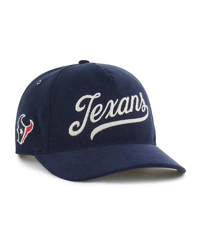 '47 Brand Men's Navy Houston Texans Golden Age Corduroy Hitch Adjustable Hat