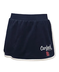 Outerstuff Big Girls Navy St. Louis Cardinals Base Trainer Johnny Polo and Skort Set