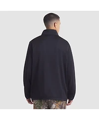 Fanatics Men's Black Pittsburgh Penguins Authentic Pro Rink Full-Zip Jacket