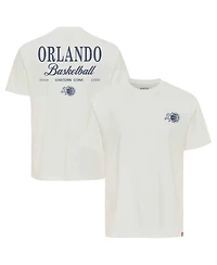 Sportiqe Men's and Women's Cream Orlando Magic Athletic Club Collection Duke Relaxed fit Premium T-Shirt