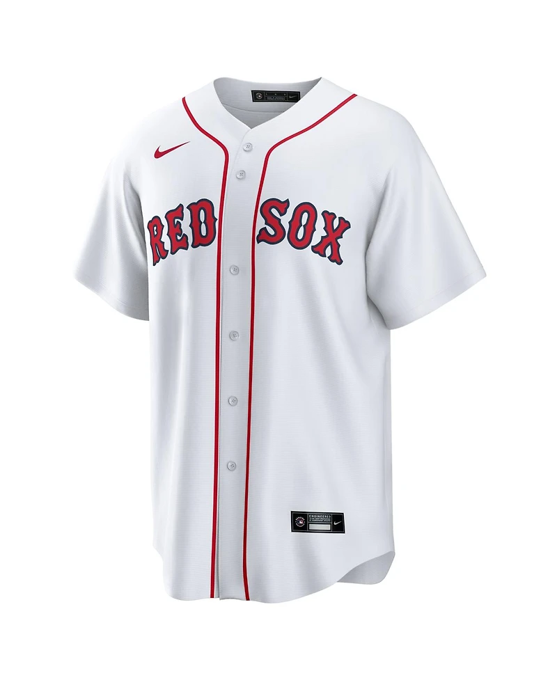 Nike Men's White Boston Red Sox Home Big Tall Replica Jersey