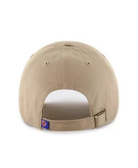 '47 Brand Men's Khaki New York Knicks Logo Clean Up Adjustable Hat