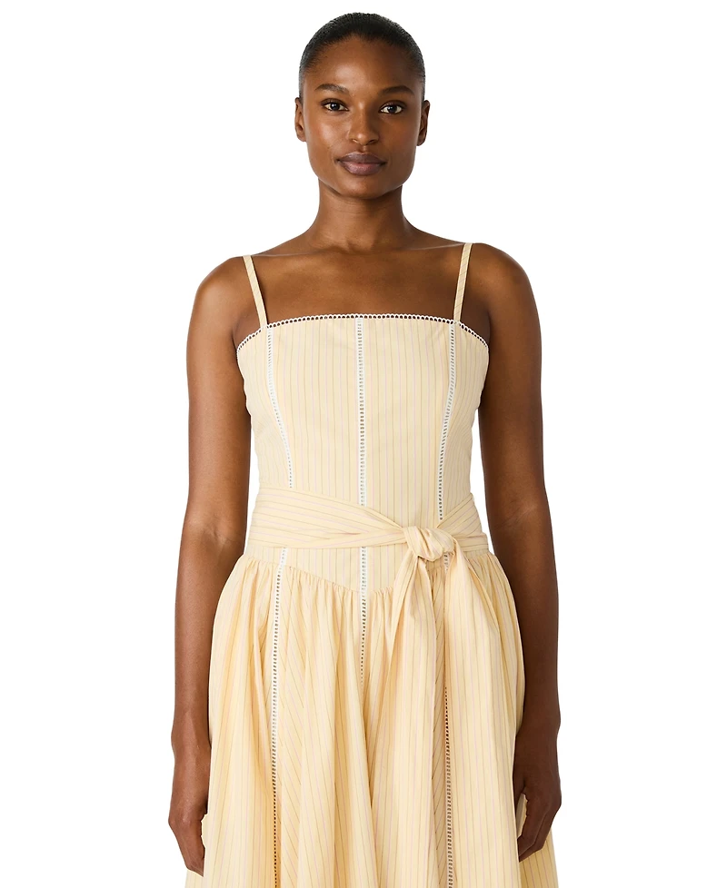 Steve Madden Juniors' Square Neck Maxi Dress