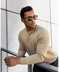 Vincero Men's Curb Chain – 5mm Gold Plated Bracelet, 8.2"