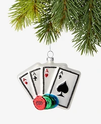 Holiday Lane Eclectic Charms Cards Ornament, Macy's Exclusive