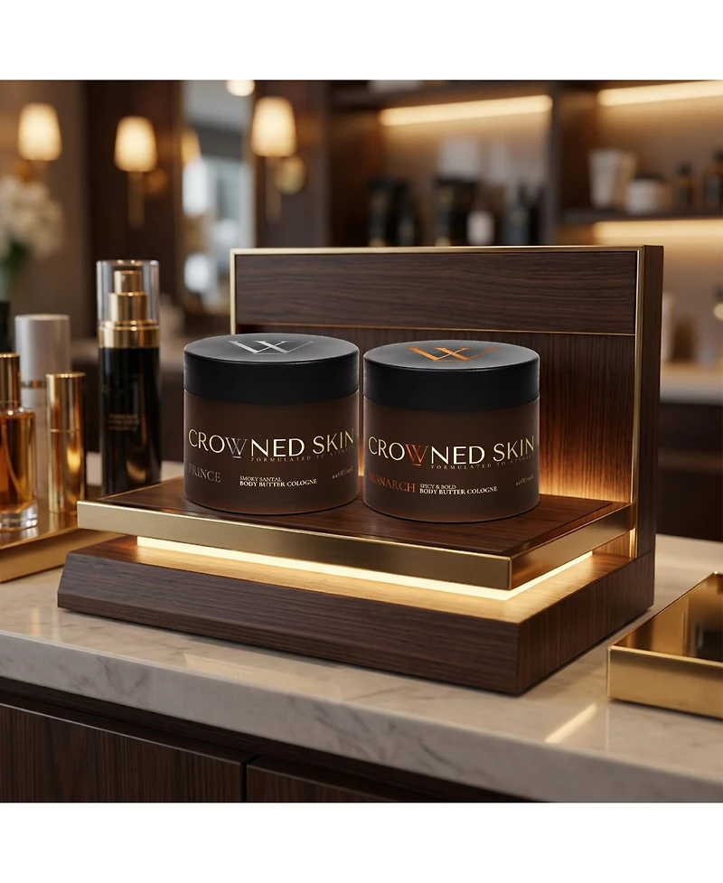 Crowned Skin Monarch and Prince Body Butter Bundle Set