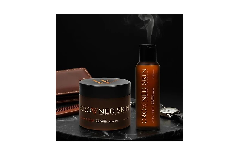 Crowned Skin Monarch Body Butter and Oil Bundle