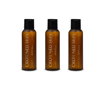 Crowned Skin King, Reign, and Monarch Body Oil Set