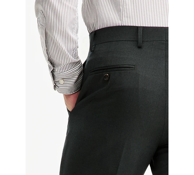 Tommy Hilfiger Men's Modern-Fit Flannel Suit Pants