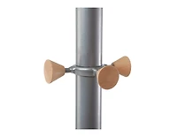 Alba Lux Mobile Garment Rack with 6 Hangers