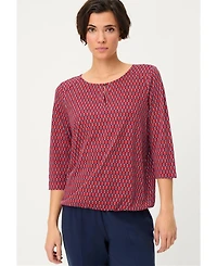 Olsen Women's Print T-Shirt