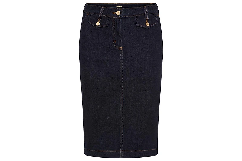 Olsen Women's Dark Denim Skirt