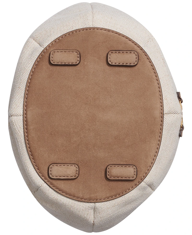 Donna Karan New York Weekend Woven Medium Bucket Bag