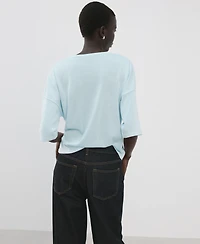 Mango Women's Bow Knit Sweater