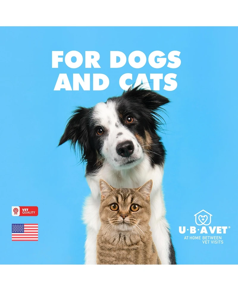 Ubavet Aloe & Oatmeal Conditioner for Dogs & Cats – Nourishing & Soothing Formula for Sensitive Skin – (16.9 fl oz / 500ml)