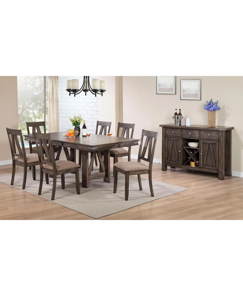 Kings Brand Furniture Set of 2 Dining Chairs