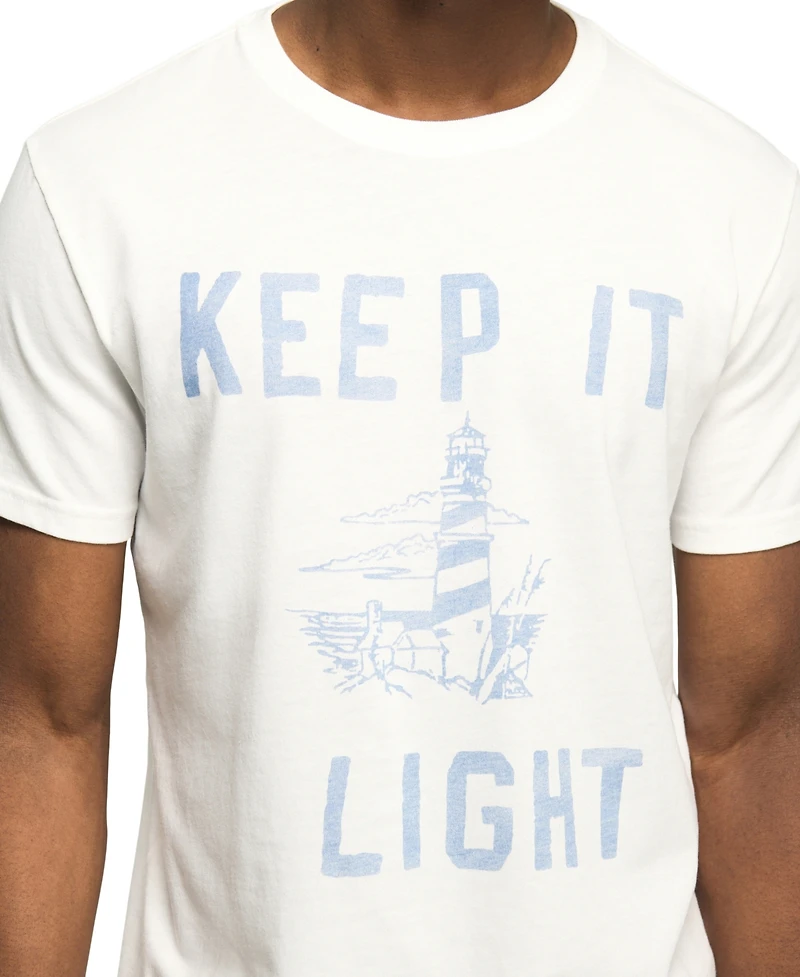 Lucky Brand Men's Light House Short-Sleeve T-Shirt