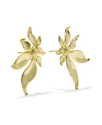 Kendra Scott 14k Gold Over Brass Scott Flower Stud Earrings