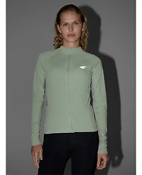4F Women's Zip-Up Cycling Longsleeve