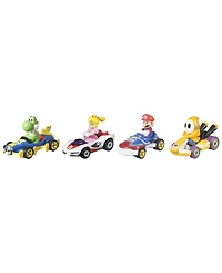 Hot Wheels Mario Kart Vehicle 4-Pack Set