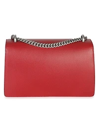Pre-Owned Gucci Red Dollar Calfskin Small Dionysus Chain Bag
