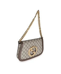 Pre-Owned Gucci Beige Gg Supreme Canvas Blondie Shoulder Bag