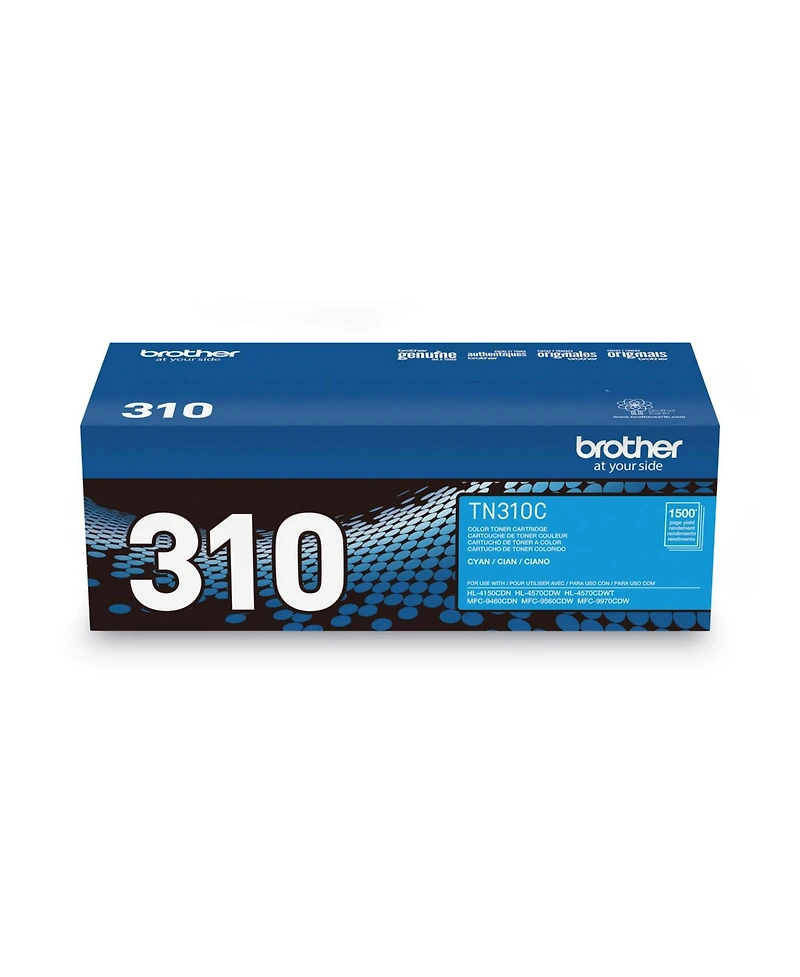 Brother Cyan Toner Cartridge, Yields 1500 Pages