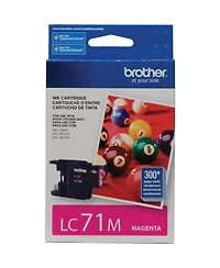 Brother LC71 Innobella Standard Yield Magenta Ink Cartridge, 300 pages Yield