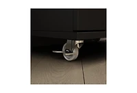 Homsee Wood Bookcase with Adjustable Shelves, 2 Door