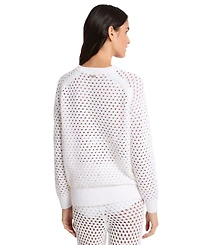 Michael Kors Women's Long-Sleeve Crewneck Sweater