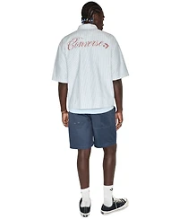 Converse Men's Regular-Fit Short-Sleeve Collared Shirt